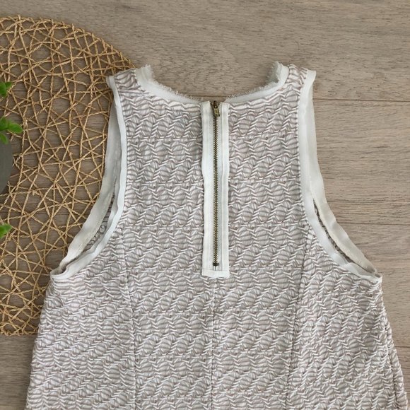 Anthropologie Textured Pattern Sleeveless Top - Picture 6 of 10